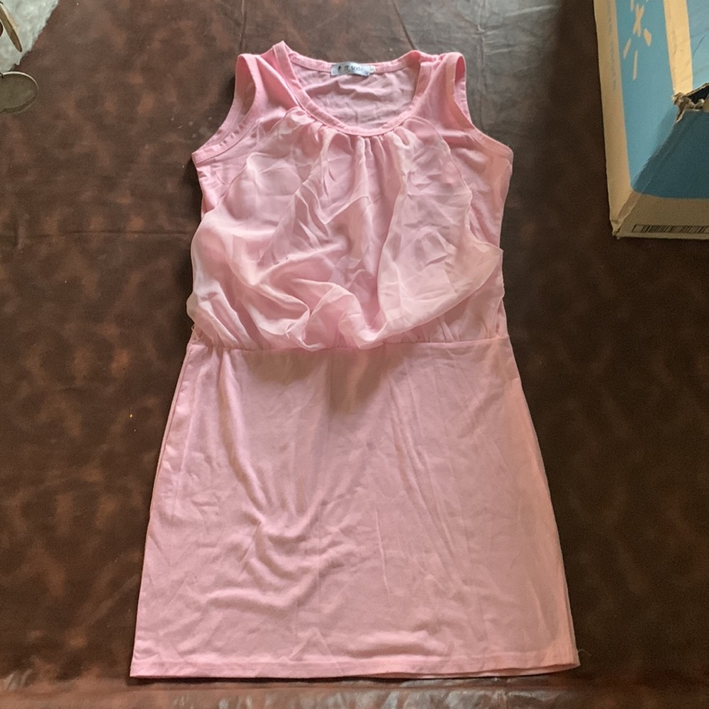 Sodo Girls Small Pink Dress